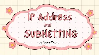 IP Address and Subnetting | Learn Subnetting | Learn IPv4 Addressing