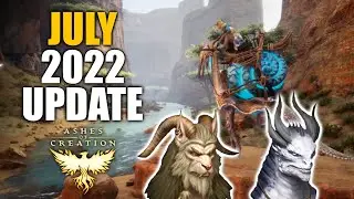 Ashes of Creation - NEW Tulnar Race & Desert Biome (July 2022 Update)
