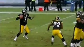 2005 - Ben Roethlisberger Takes Incredibly Dirty Hit From Thurman 
