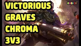 VICTORIOUS GRAVES CHROMA 3V3 SKIN SPOTLIGHT - LEAGUE OF LEGENDS