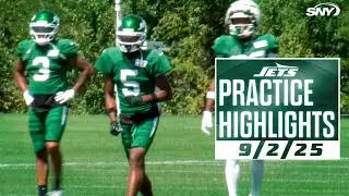 Jets Practice Highlights | Garrett Wilson, Justin Fields | 9/2/25