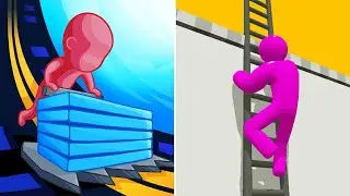 Color Stack Vs Ladder Master 3D 🫆❤️💥Walkthrough Android IOS Max Gameplay XRE11