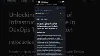 Unleashing the Power of Infrastructure as Code (IaC) in DevOps Transformation 