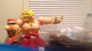 Broly Shoots an Eraser Cannon (DBZ Stop Motion)