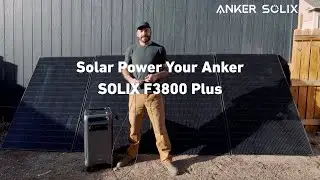 Solar Power Your Anker SOLIX F3800 Plus: Rigid vs. Portable Panels
