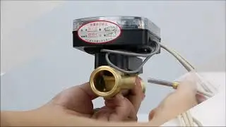 Liquid Flow Measure Device Ultrasonic Heat Meter