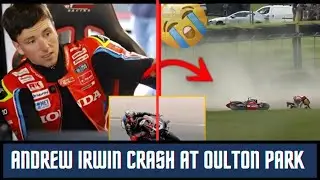 Andrew Irwin Crash at Oulton Park | BSB 2025 Qualifying Incident | Irwin Injured