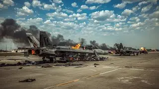 US Destroys Russian Air Base in Moscow, Destroying 138 Fighter Jets | See What Happened