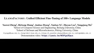 LLAMAFACTORY: Unified Efficient Fine-Tuning of 100+ Language Models