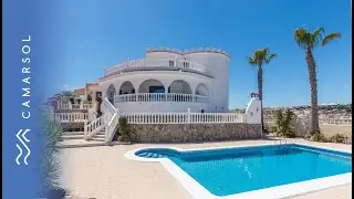 Stor drømmevilla med unik utsikt og privat basseng i Ciudad Quesada - BOLIG VIDEO SPANIA