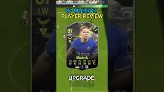 87 showdown MUDRYK player review ea fc 24😱 #shorts #short #eafc24