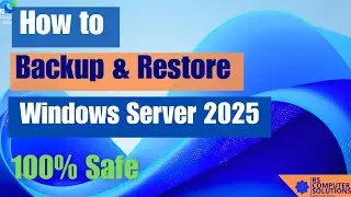 Как сделать резервную копию и восстановить данные на Windows Server 2025