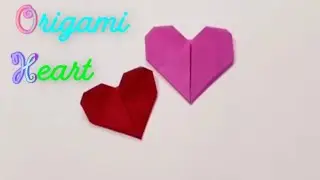 Origami heart 💖|paper folding| origami with paper