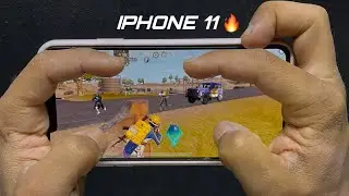 iphone  11 handcam  IN 2025 🔥/HD+Extreme PUBG Gaming Test😍/ NEW IOS 18.5 Livik Gameplay!