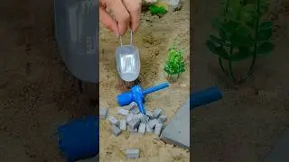 Amazing Mini House Build with Pool & Mini Pump &ndash; So Satisfying!  #house #miniature
