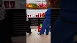 Shake your booty for cash challenge. Lemon and Lime tissue box shake up game in Mini Mart