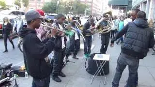 The Hypnotic Brass Ensemble  Oct 12th 2013 NYC - Balicky Bon at Union Square Oct 12th 2013 NYC