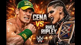 John Cena VS Rhea Ripley || WWE2k25 Fight Gameplay Video #wrestling #wwe2k24 #wwe #wwe2k25