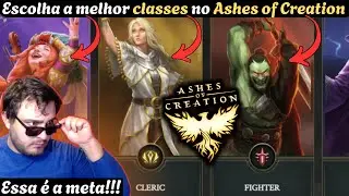 ⚔️ Escolha Certo | Guia completo de Classes no Ashes of Creation | Qual Jogar?