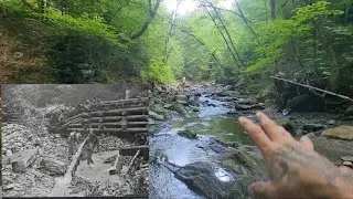 We found an old Gold mining operation with GOLD  nuggets left behind !