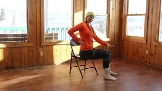VIPKid Yoga | Student No Show Flow (Chair Yoga)