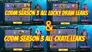 Cod mobile season 3 all lucky draw leaks | Codm season 3 mythic ak47 lucky draw | season 3 character