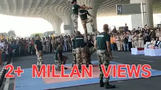 #Cisf #bsf #crpf #itbp #SSB JAI HINDI   demo Mumbai airport 26 01 2020