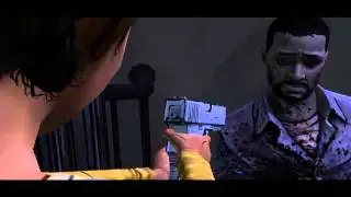 Clementine Shoots Lee (Saddest Moment) - [The Walking Dead Episode 5: No Time Left]