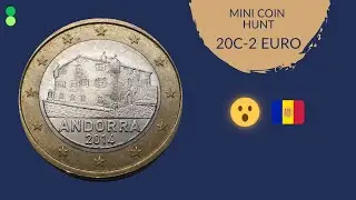 Crazy Andorra Find in Mini Coin Hunt - 20C - 2 Euro - #46