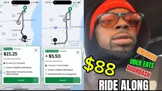 Gig Driver Wednesday Shift Multi-Apping | Ride Along 176