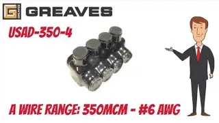Greaves USAD-350-4 Insulated Tap