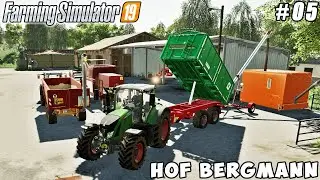 Making goat cheese & seeds, harvesting oats, composting straw| Hof Bergmann | FS 19 | Timelapse #05