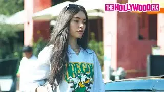 Madison Beer Supports Justin Herbert Rocking Oregon Ducks While Buying A Vintage Beatles Poster