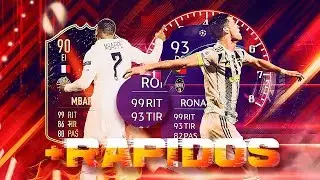 LOS JUGADORES MÁS RÁPIDOS DE FIFA 20 - HANDICAP FUT DRAFT