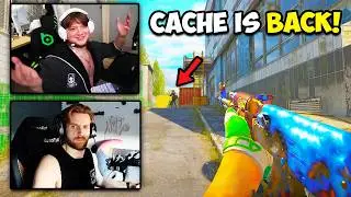 PROS PLAY NEW CACHE MAP IN CS2!