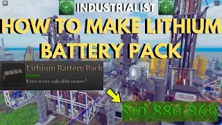 Tutorial : How To Make LITHIUM BATTERY PACKS 🤑Best Money Making Method | Industrialist | AGGPD_YT