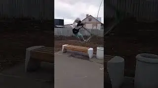 Что это за трюк? #automobile #самокат #skate #tricks #skatepark #skating #трюки #трюкинасамокате