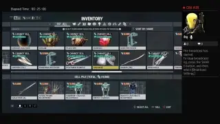 Warframe shooting shit