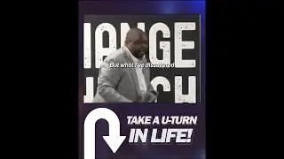 Take a u-turn in life