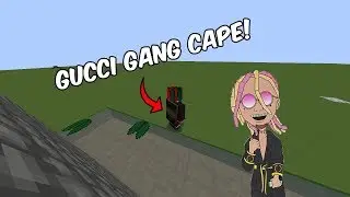 How to Get a GUCCI GANG Cape in Minecraft! (Lil Pump - Gucci Gang)