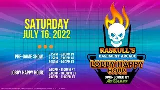 Raskull's AtGames Lobby Happy Hour Pre-Game Show - S02E05 (#49)