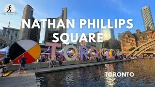 TORONTO SIGN- Nathan Phillips Square#nathanphillipssquare #torontowalk