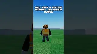 Day 2 of making my first ever Roblox game! #roblox #sports #creative #shorts #fyp #development