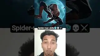 spider-man skills hack😱🥶💀#marvel #react #youtubeshorts #mcu #shorts #short #marvelstudios #spiderman