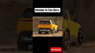 Defender vs Tata Sierra #tatasierra2025 #defender #offroad #competition