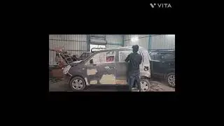 Maruti Suzuki Wagon R Restoration Full Body Dent and Paint