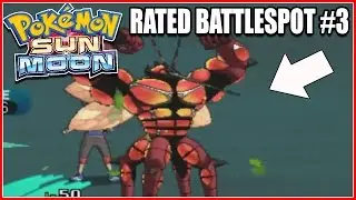 Pokemon Sun and Moon Ranked Battlespot #3 - 