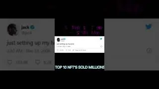 NFT (non fungible tokens) Sold in millions ll List of top 10 #nft #NFT'S
