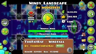 Beating Windy Landscape (don't mind my friend)