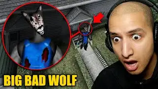Drone Catches BIG BAD WOLF Outside My House...